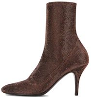 (Women) Giuseppe Zanotti Short Boots 'Brass Zipper Stiletto' I270007006 (Women) Giuseppe Zanotti Short Boots 'Brass Zipper Stiletto' I270007006