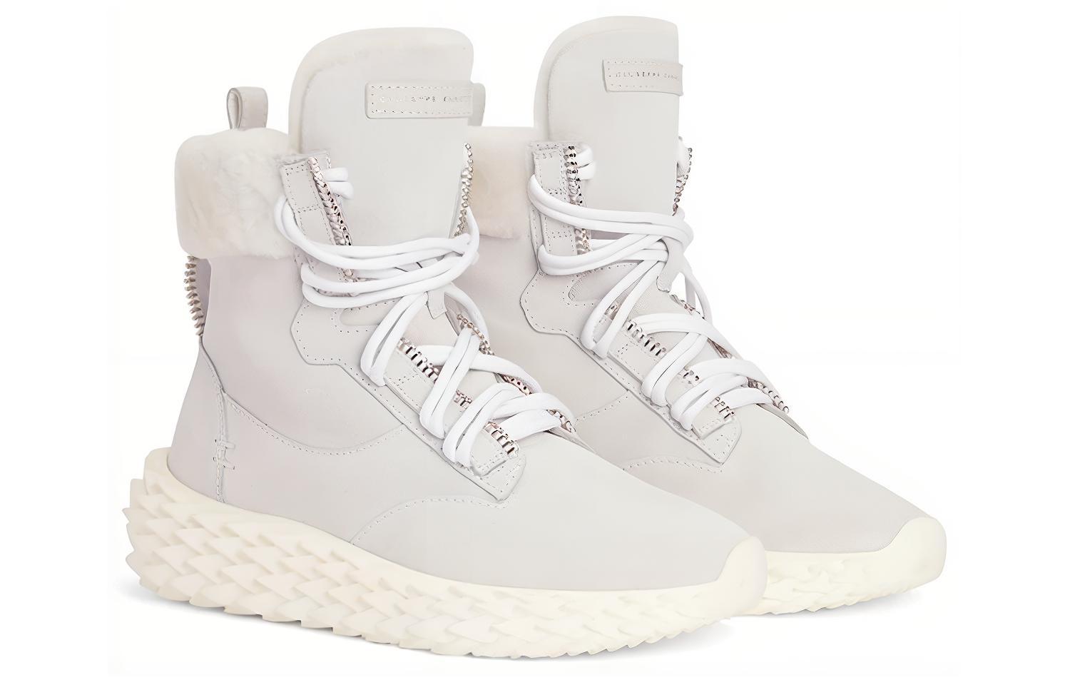 (W) Giuseppe Zanotti Short Boots 'Grey Decorative Zipper' 圖 2