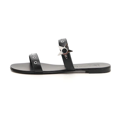 (W) Giuseppe Zanotti Star Sandal 'Black'