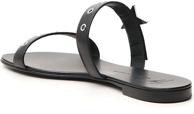 朱塞佩·薩諾第 五角星涼鞋 女款 黑色 Lookbook 朱塞佩·薩諾第 五角星涼鞋 女款 黑色