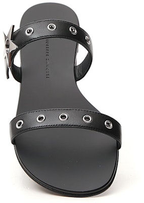 朱塞佩·薩諾第 五角星涼鞋 女款 黑色 Shop 朱塞佩·薩諾第 五角星涼鞋 女款 黑色