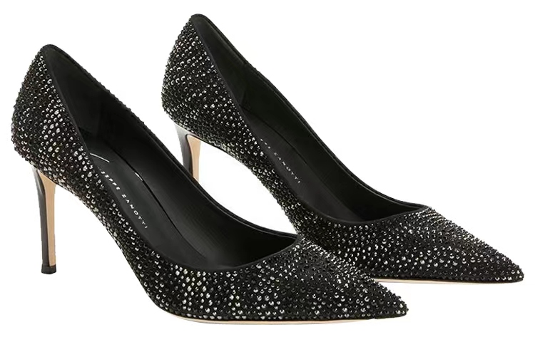 Lookbook (Women) Giuseppe Zanotti Stiletto Pumps 'Black Pointed Toe' I260003