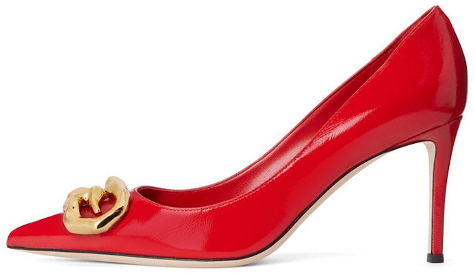 (Women) Giuseppe Zanotti Stiletto Pumps 'Red Logo' I260005002 Buy (Women) Giuseppe Zanotti Stiletto Pumps 'Red Logo' I260005002