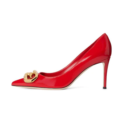 (W) Giuseppe Zanotti Stiletto Pumps 'Red Logo'