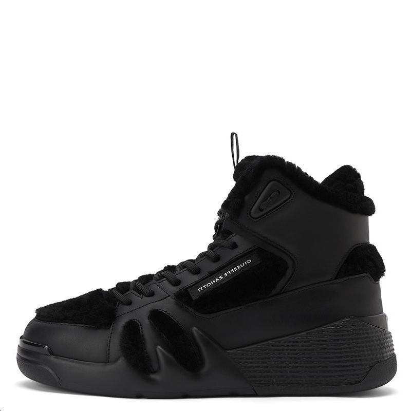 (W) Giuseppe Zanotti Talon High-Top 'Black Velvet'