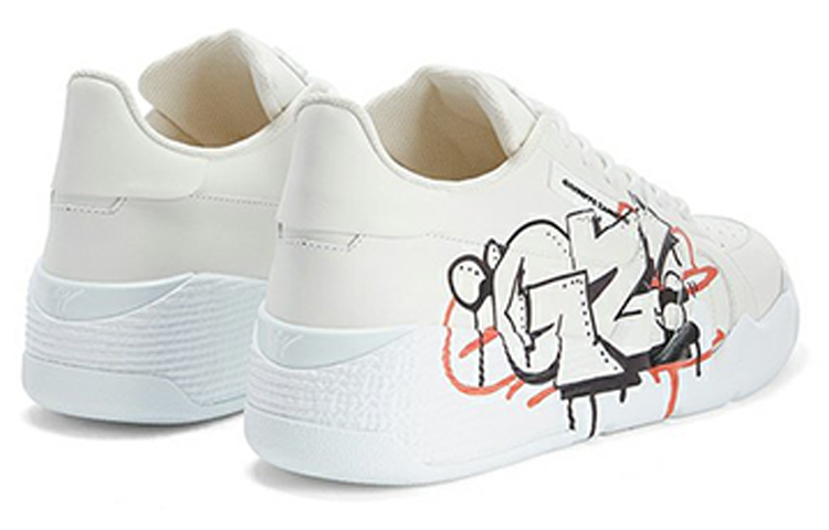 Lookbook (W) Giuseppe Zanotti Talon Low 'Cuero Blanco' RW30025002