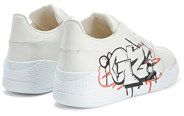 (Women) Giuseppe Zanotti Talon Low 'White Leather' RW30025002 Lookbook (Women) Giuseppe Zanotti Talon Low 'White Leather' RW30025002
