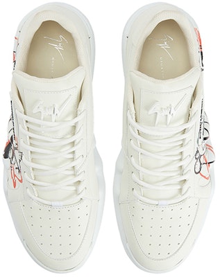 (Women) Giuseppe Zanotti Talon Low 'White Leather' RW30025002 Shop (Women) Giuseppe Zanotti Talon Low 'White Leather' RW30025002