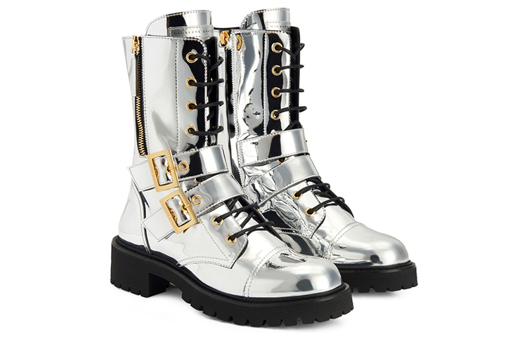 Order (Women) Giuseppe Zanotti Tifa 'Silver Biker' E270000001