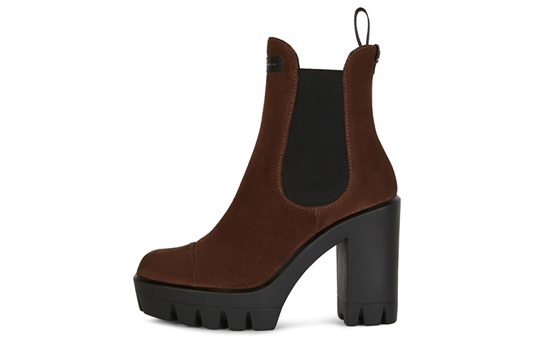 (W) Giuseppe Zanotti Tonix Chelsea Boot 'Brown Velvet'