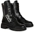 Shop (Women) Giuseppe Zanotti Urban Biker 'Black Cracked Leather' I170013001
