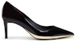 Order (W) Giuseppe Zanotti Virgyn 'Kulit Hitam Berkilat Tumit Tinggi Runcing' I260008029