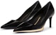 (W) Giuseppe Zanotti Virgyn 'Kulit Hitam Berkilat Tumit Tinggi Runcing' I260008029