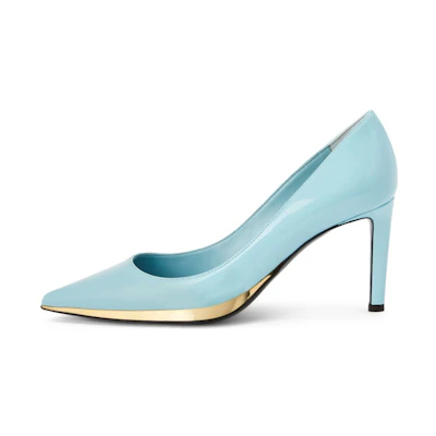 (W) Giuseppe Zanotti Virgyn 'Blue Point-Toe Stiletto'