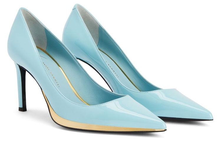 Lookbook (W) Giuseppe Zanotti Virgyn 'Stiletto Hujung Runcing Biru' I260008032