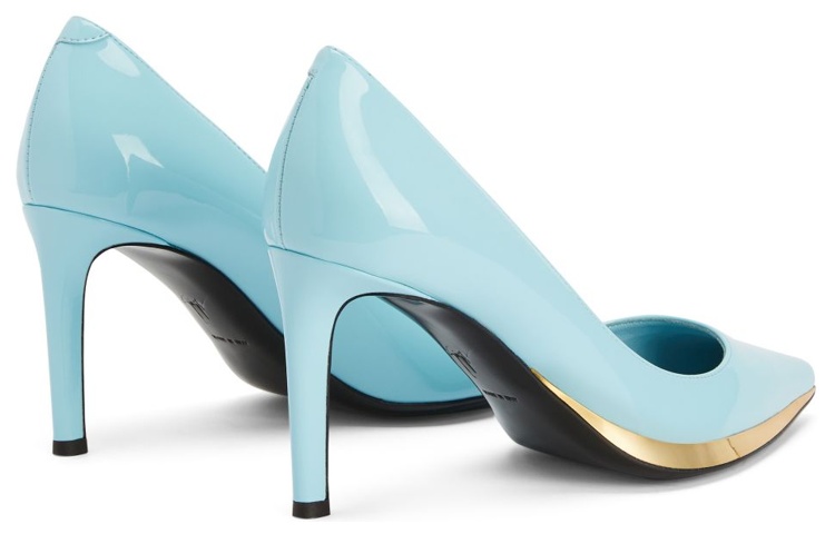 Shop (W) Giuseppe Zanotti Virgyn 'Stiletto Hujung Runcing Biru' I260008032