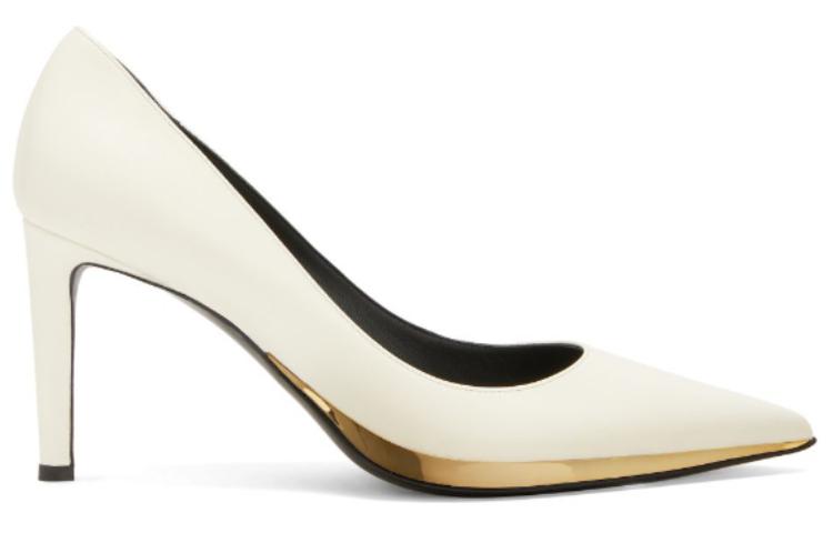 (W) Giuseppe Zanotti Virgyn High Heels 'White Leather Point-Toe' 圖 2