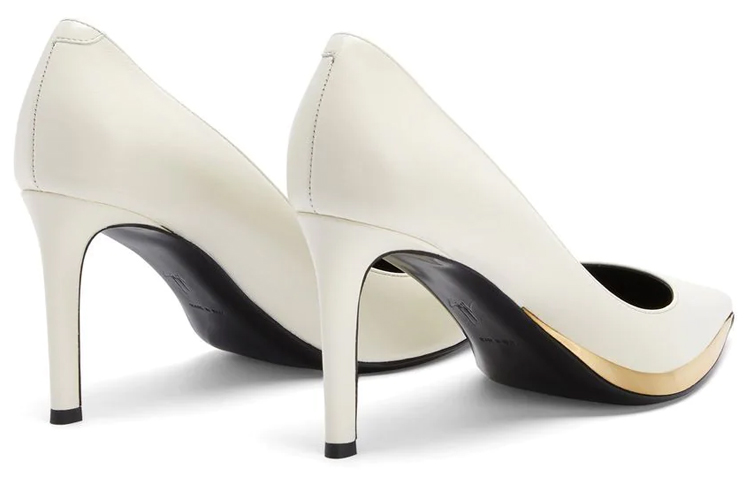 (W) Giuseppe Zanotti Virgyn High Heels 'White Leather Point-Toe' 圖 4