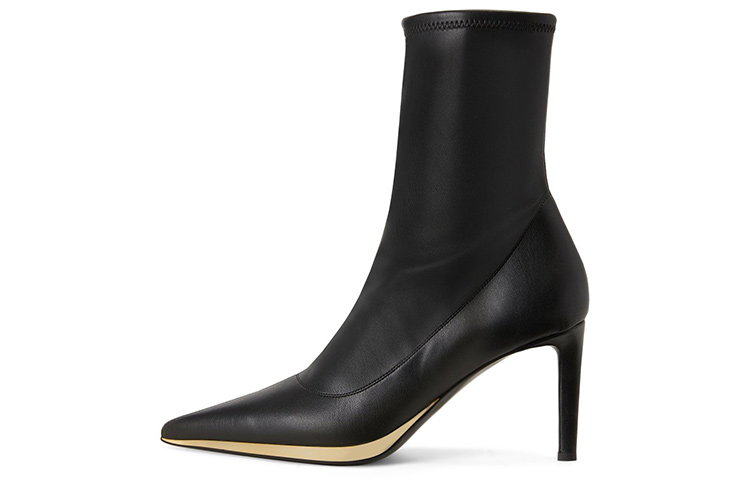 (Women) Giuseppe Zanotti Virgyn Stretch 'Black Pointed-Toe Bootie' I270018001