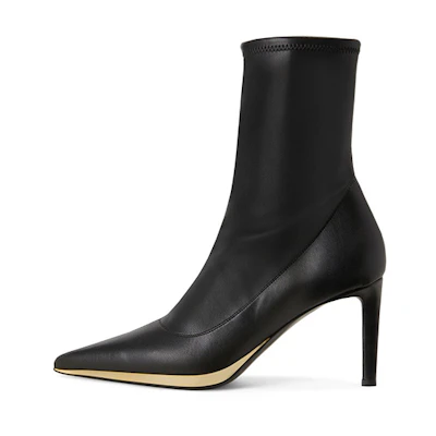 (W) Giuseppe Zanotti Virgyn Stretch 'Black Pointed-Toe Bootie'