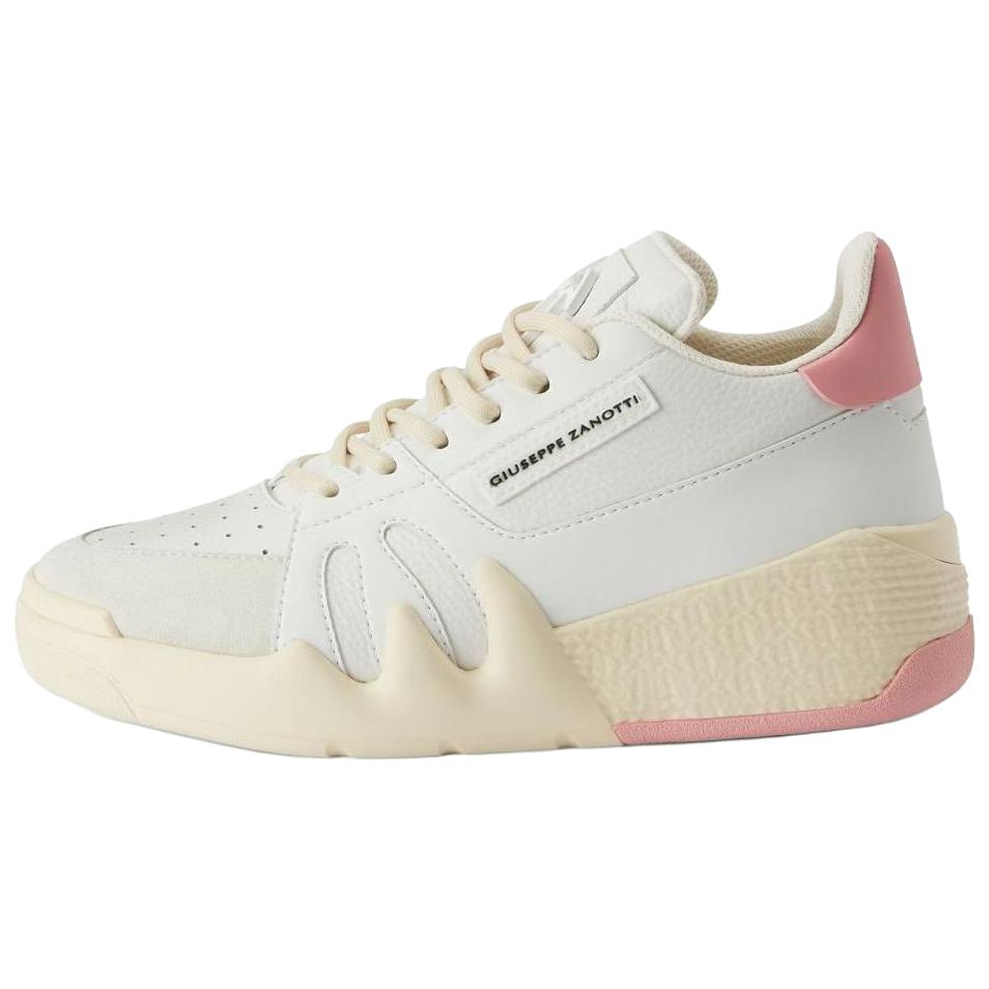 (Women) Giuseppe Zanotti White Low-Top Leather Sneakers RW30000010