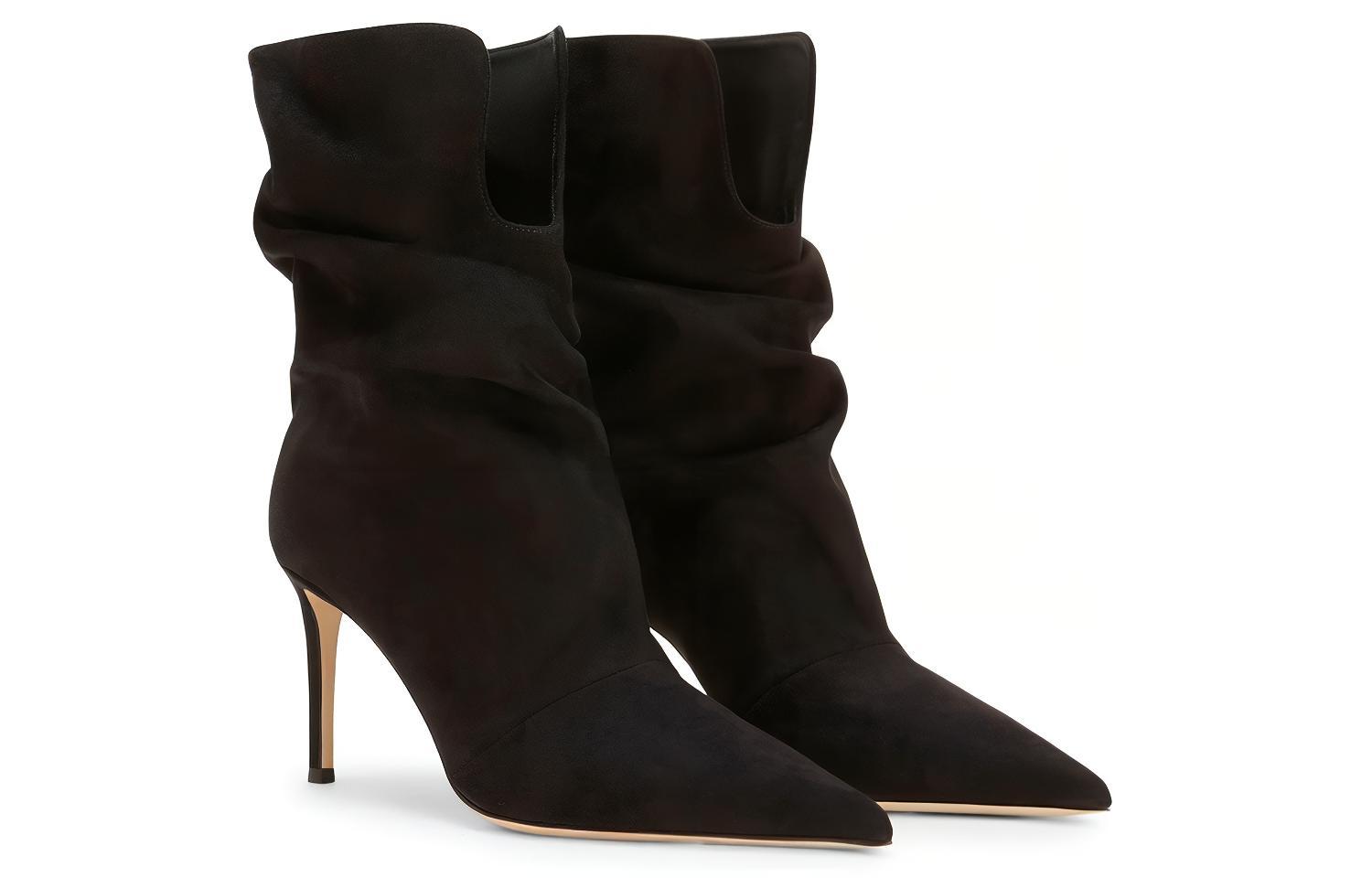 (W) Giuseppe Zanotti Yunah Ankle Boot 'Black Suede' 圖 3