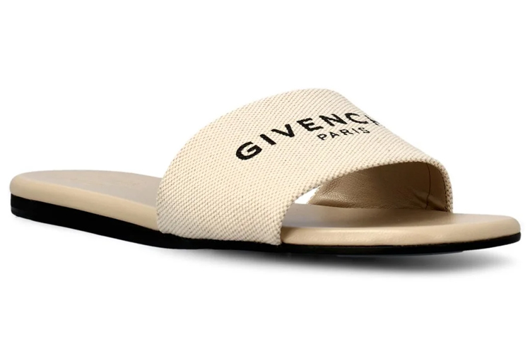(W) Givenchy 4G Canvas Open-Toe Flat Slide 'Light Brown' 圖 3