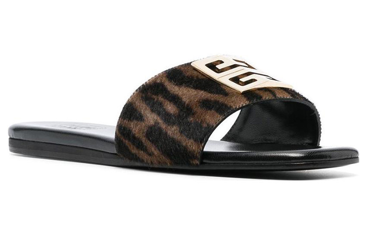 Order (W) Sandal Datar Givenchy 4G 'Leopard' BE306FE1LP-694