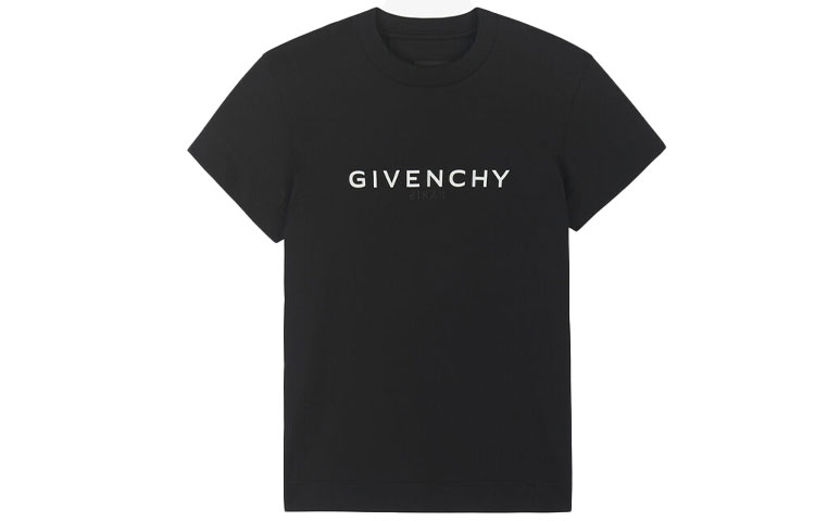 (Women) Givenchy 4G Flip Logo Regular T-Shirt Black BW707Z3Z5W-001