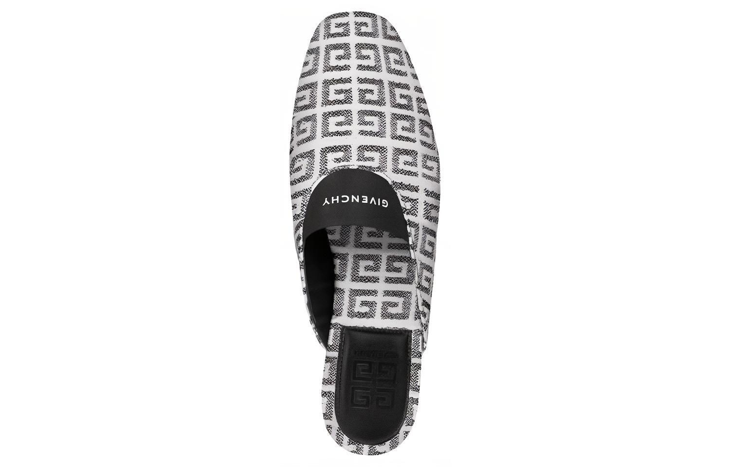 Order (W) Givenchy 4G Jacquard Fashion Mule ''Weiß'' BE201AE1BU-004