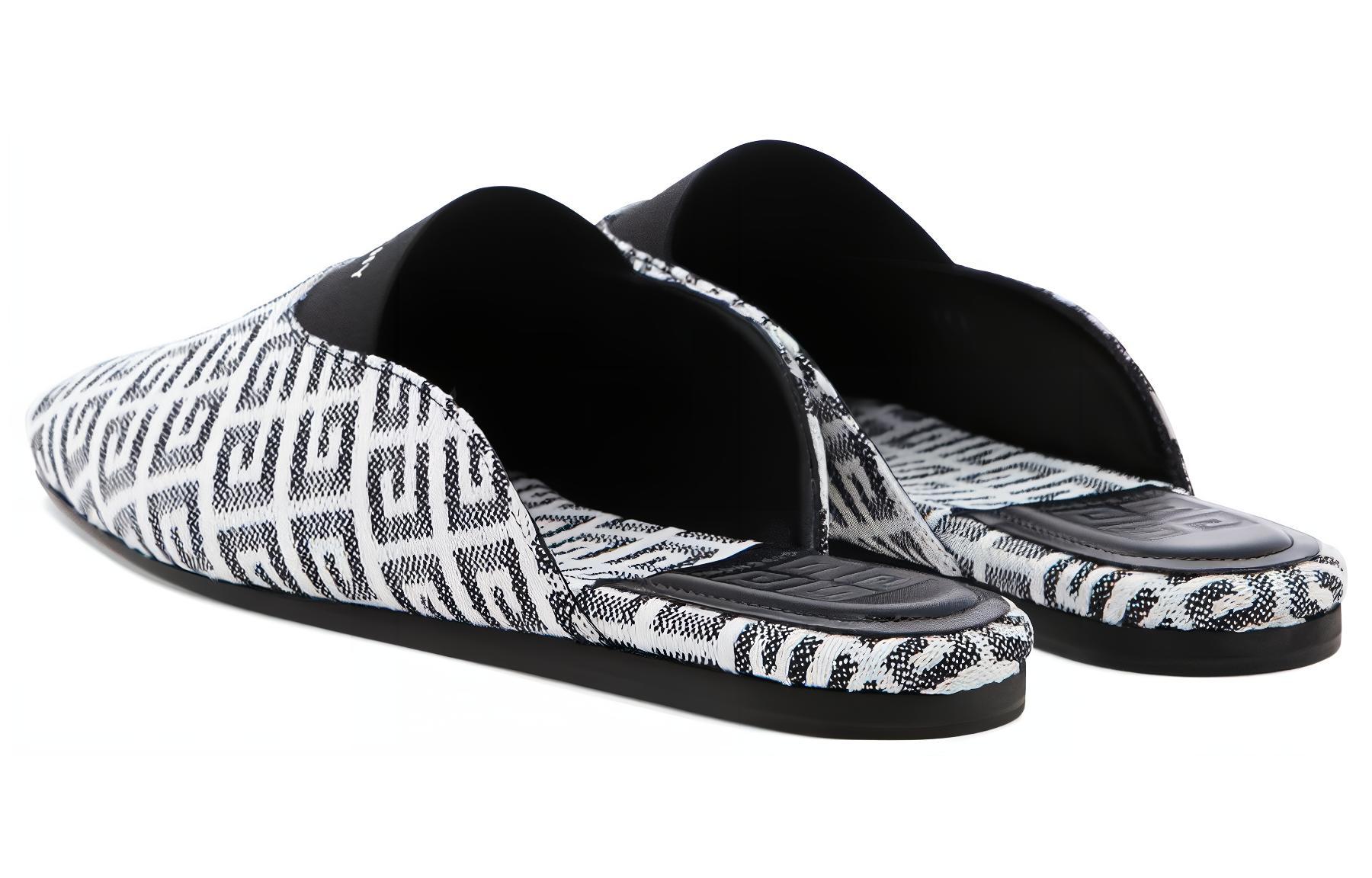Lookbook (W) Givenchy 4G Jacquard Fashion Mule ''Weiß'' BE201AE1BU-004