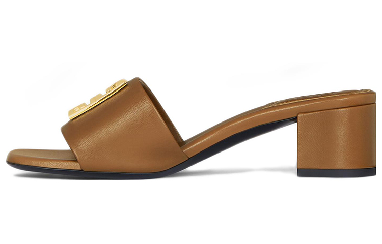 (W) Givenchy 4G Leather Mule 'Brown Fashion'
