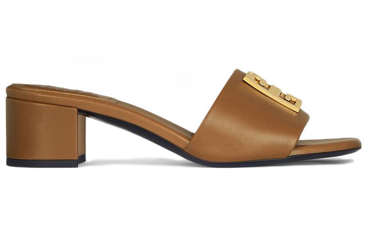 (W) Givenchy 4G Leather Mule 'Brown Fashion' 圖 2