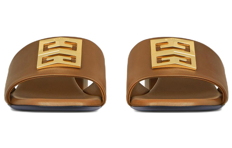 (W) Givenchy 4G Leather Mule 'Brown Fashion' 圖 4