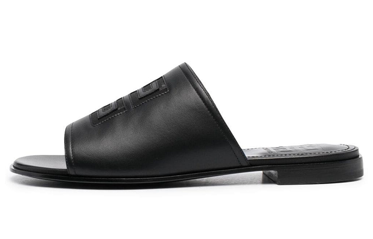 (W) Givenchy 4G Logo Slides 'Black Fashion'