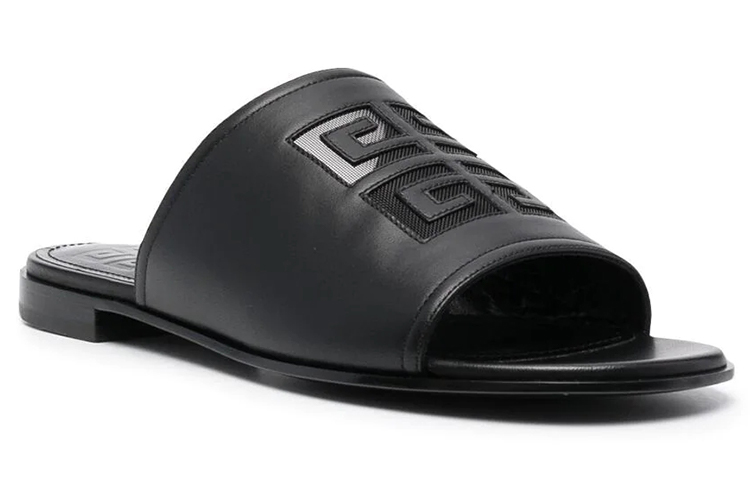 (W) Givenchy 4G Logo Slides 'Black Fashion' 圖 2
