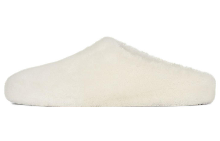 (Women) Givenchy 4G Slides 'White Shearling' BE201EE1MC-105