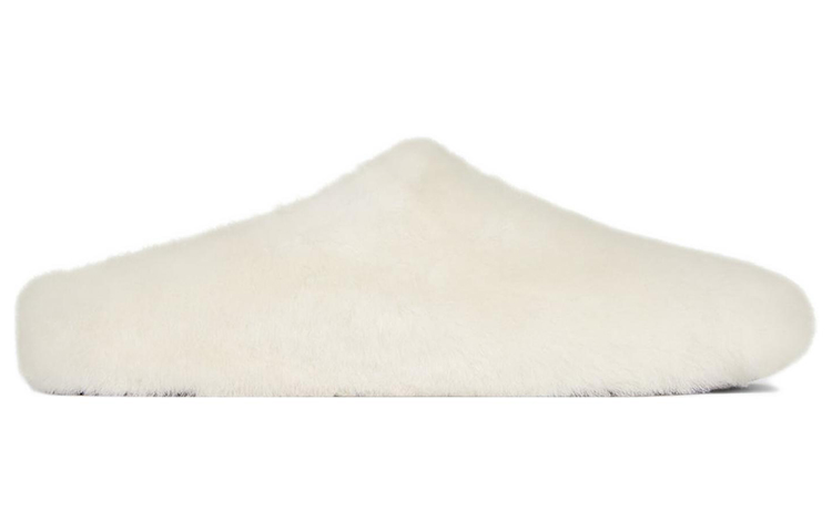 Order (Women) Givenchy 4G Slides 'White Shearling' BE201EE1MC-105