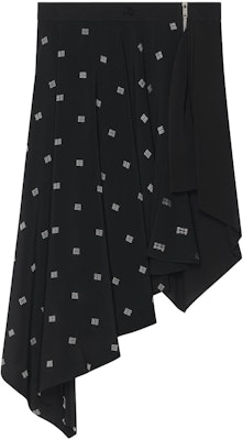 (W) ジバンシィ ブラック アシンメトリー プリント ミニスカート カジュアルウェア. BW40QY14W4-008 Buy (W) ジバンシィ ブラック アシンメトリー プリント ミニスカート カジュアルウェア. BW40QY14W4-008