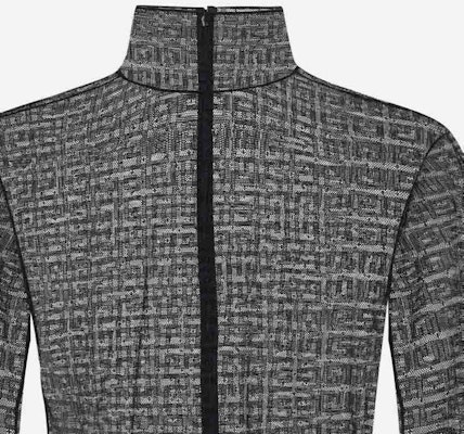 (W) ジバンシィ ブラック ロゴ ジャカード ハイネック 長袖 ボディスーツ BWB02P20ET-001 Lookbook (W) ジバンシィ ブラック ロゴ ジャカード ハイネック 長袖 ボディスーツ BWB02P20ET-001