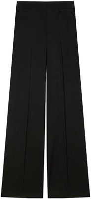 (W) ジバンシィ ブラック ワイドレッグ カジュアルパンツ FW22コレクション BW50WM13QB-001 Order (W) ジバンシィ ブラック ワイドレッグ カジュアルパンツ FW22コレクション BW50WM13QB-001