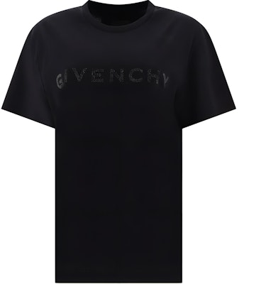(W) GIVENCHY Camiseta Negra Lisa Cuello Redondo Manga Corta Corte Holgado BW707Z3YGQ-001 Buy (W) GIVENCHY Camiseta Negra Lisa Cuello Redondo Manga Corta Corte Holgado BW707Z3YGQ-001