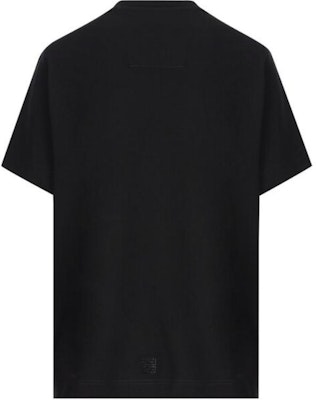 (W) GIVENCHY Camiseta Negra Lisa Cuello Redondo Manga Corta Corte Holgado BW707Z3YGQ-001 Lookbook (W) GIVENCHY Camiseta Negra Lisa Cuello Redondo Manga Corta Corte Holgado BW707Z3YGQ-001