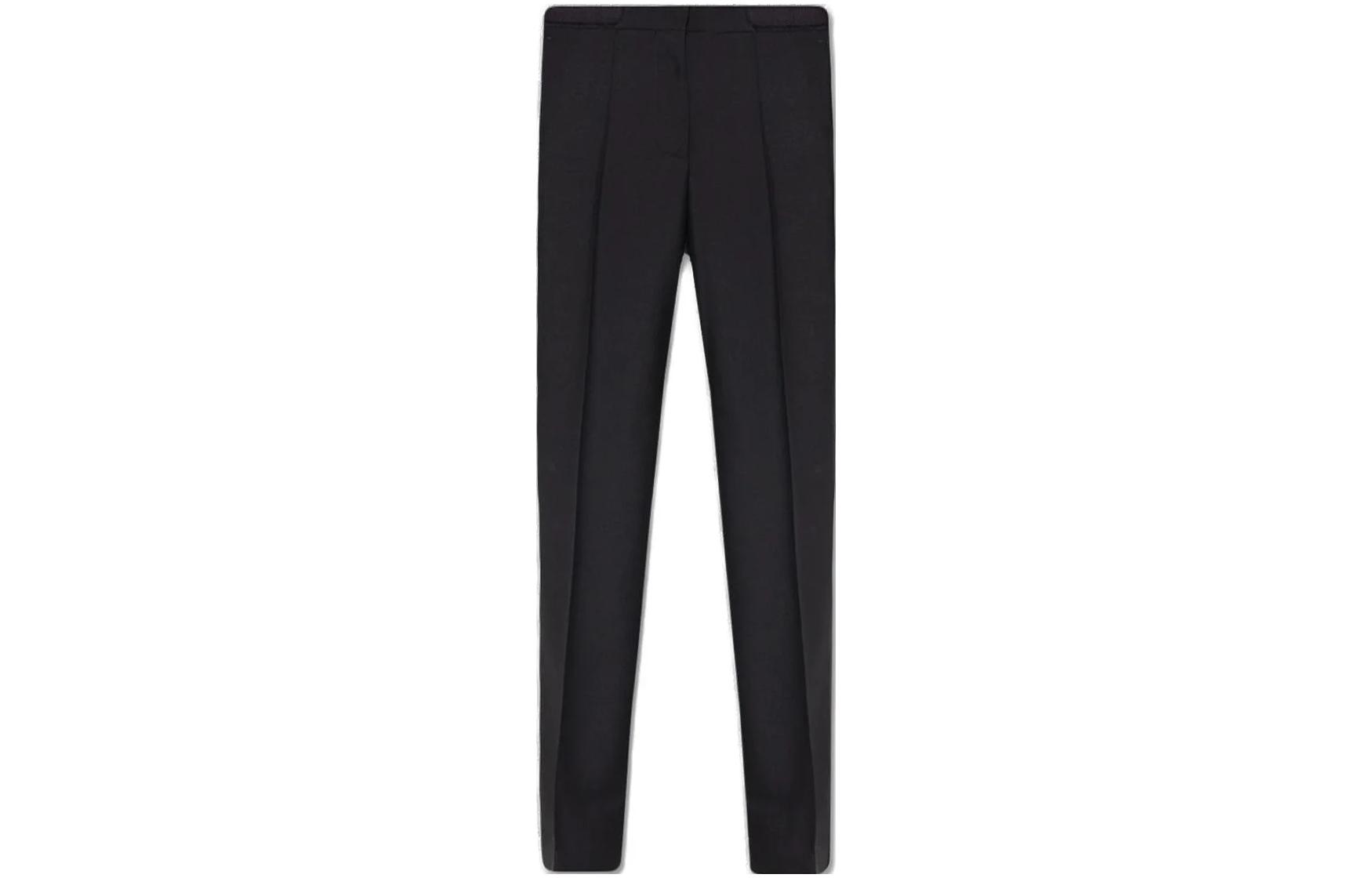 Order (W) ジバンシィ ブラック プレーテッド 弾性ウエスト カジュアルパンツ BW50VN13QB-001