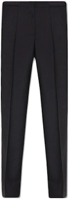 (W) ジバンシィ ブラック プレーテッド 弾性ウエスト カジュアルパンツ BW50VN13QB-001 Order (W) ジバンシィ ブラック プレーテッド 弾性ウエスト カジュアルパンツ BW50VN13QB-001