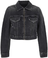 (Women) Givenchy Black Zip-Up Slim Fit Jacket Long Sleeve Outerwear. BW00K45Y5N-001 (Women) Givenchy Black Zip-Up Slim Fit Jacket Long Sleeve Outerwear. BW00K45Y5N-001