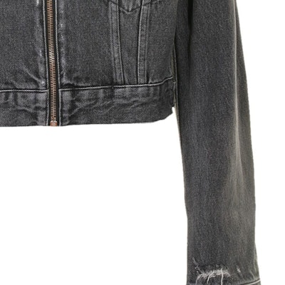 (W) 纪梵希黑色修身拉链长袖外套夹克. BW00K45Y5N-001 Cheap (W) 纪梵希黑色修身拉链长袖外套夹克. BW00K45Y5N-001