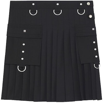 (W) ジバンシィ ハイウエスト カジュアルスカート ブラック FWE23 BW40RU108W-001 Lookbook (W) ジバンシィ ハイウエスト カジュアルスカート ブラック FWE23 BW40RU108W-001