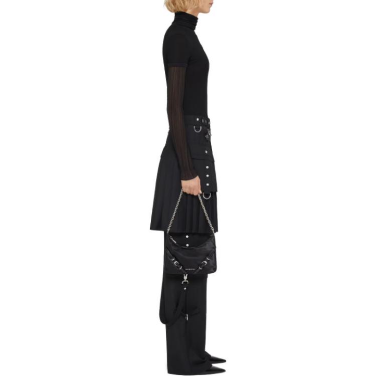 Details for (W) ジバンシィ ハイウエスト カジュアルスカート ブラック FWE23 BW40RU108W-001