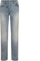 (Women) Givenchy High-Waisted Washed Blue Denim Jeans. BW50Q550MY-420 (Women) Givenchy High-Waisted Washed Blue Denim Jeans. BW50Q550MY-420
